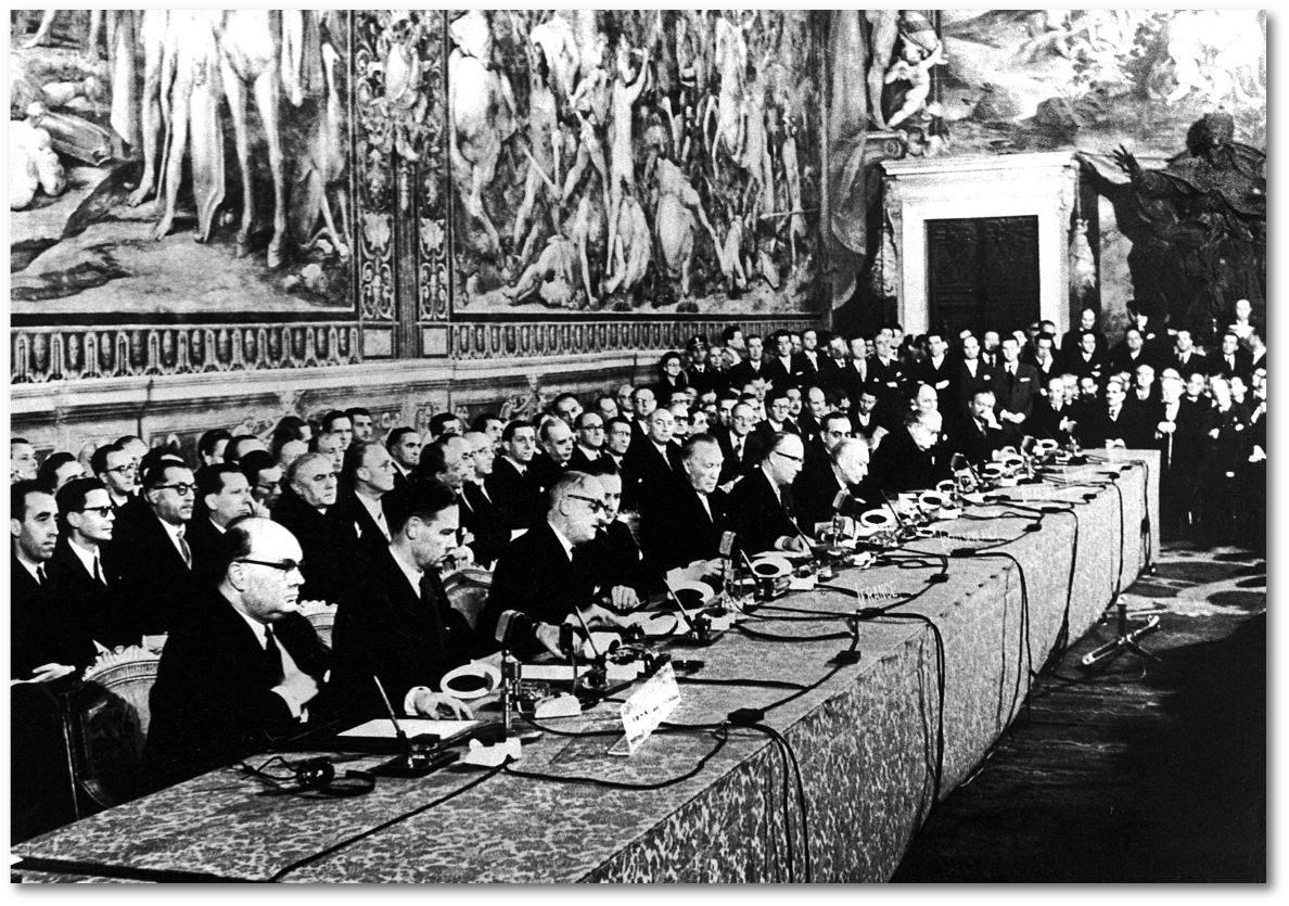1957 25 marzo T che istituisce la Comunità economica europea